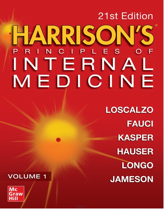 کتاب Harrison's Principles of Internal Medicine اثر جمعی از نویسندگان انتشارات مک گرا هیل 2 جلدی