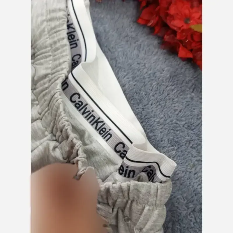 شلوار جاگر Calvin Klein دوکاره بگ اسلش سوپر نخ پنبه فری سایز