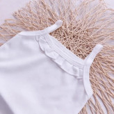 بادی رکابی نوزادی پسرانه دخترانه پنبه ای اعلا دو رنگ سایز 6 تا 36 ماه