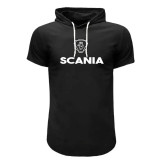 تیشرت کلاه دار مردانه طرح Scania مدل R 5788 سه رنگ مشکی، قرمز، سفید
