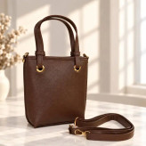 کیف دخترانه چرم مصنوعی بند بلند روزمره و رسمی