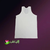 زیرپوش رکابی مردانه و زنانه نخی الیاف طبیعی پنبه سایز M تا 3XL رنگ کرم روشن