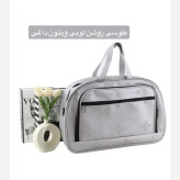 ساک دستی چرم مصنوعی زنانه روزمره و مهمانی با بند بلند