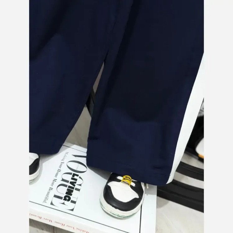 ست لباس دخترانه پولوشرت و شلوار دورس پنبه مچینست سایز 45 و 50