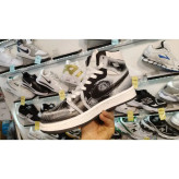 کفش اسپرت مردانه جردن ساق دار مشکی سفید سایز 41 تا 44