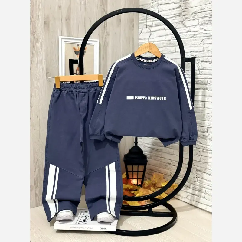 بلوز شلوار بگ اسپرت دخترانه و پسرانه دورس سایز 50 تا 65