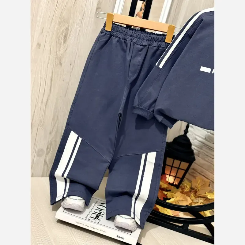 بلوز شلوار بگ اسپرت دخترانه و پسرانه دورس سایز 50 تا 65