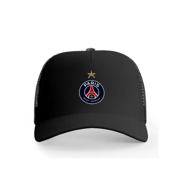کلاه کپ کتان طرح فوتبالی پاریس سنت ژرمن PSG مدل قابل تنظیم