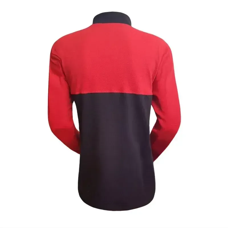 تیشرت آستین بلند مردانه طرح Under یقه ایستاده جودون دو رنگ قرمز مشکی سایز L XL XXL