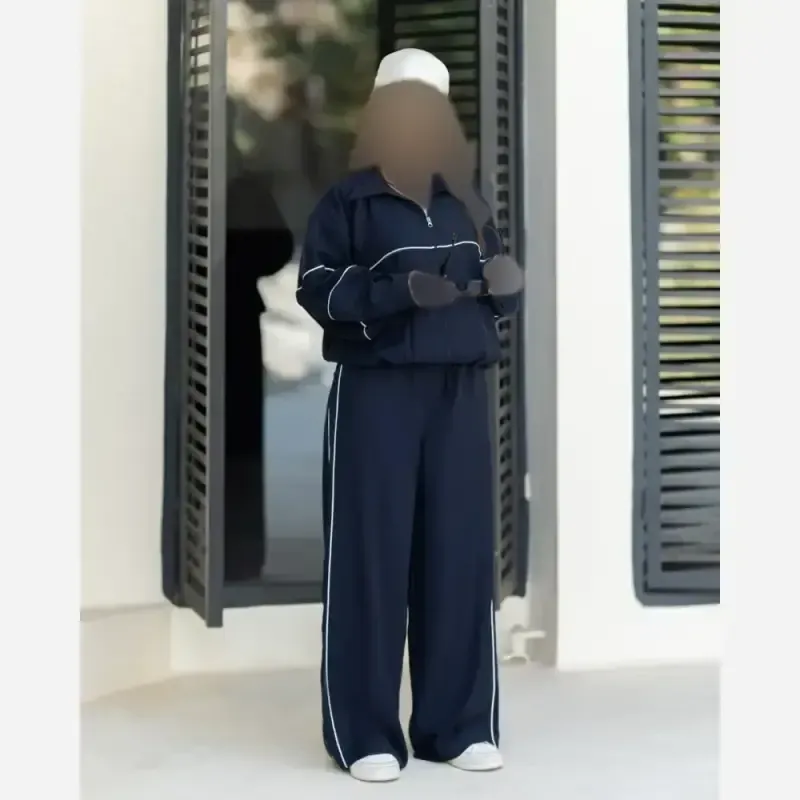 ست سویشرت و شلوار زنانه مدل تارا جنس اوشن فری سایز