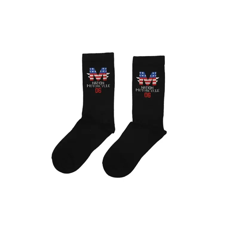 جوراب اسپرت ساقدار طرح MOTORCYCLE نخی فری سایز 36 تا 41 (تخفیف‌دار)
