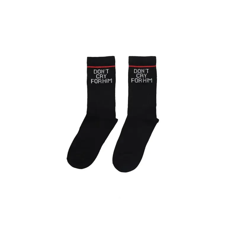 جوراب اسپرت پنبه ساقدار طرح FOR HIM فری سایز (تخفیف‌دار)