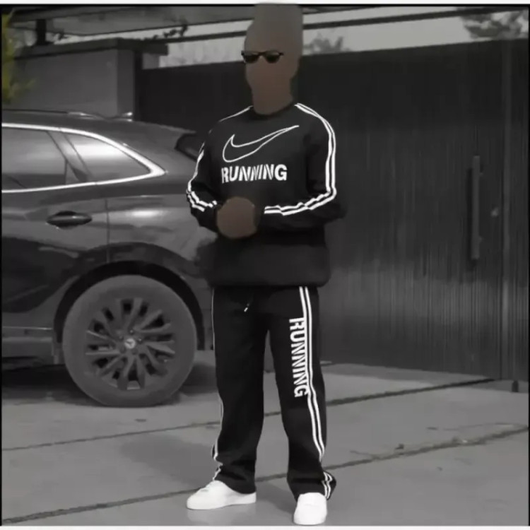 ست بلوز شلوار دورس توکرکی رنگ مشکی سایز بزرگ