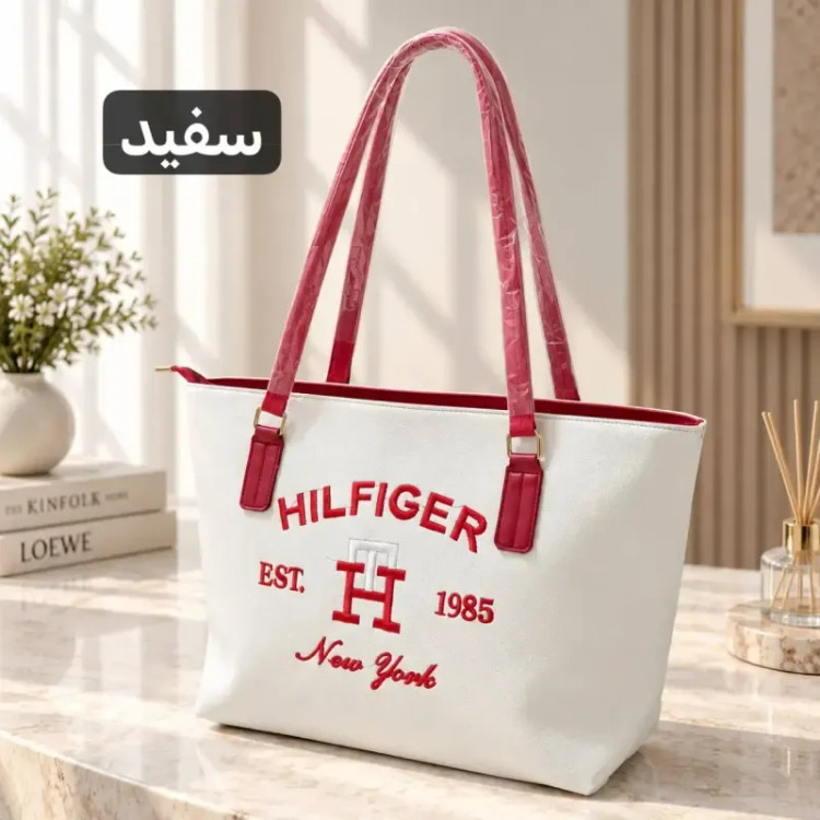 ساک دستی چرم مصنوعی اسپرت و روزمره مدل زیپدار با آستر ساتن