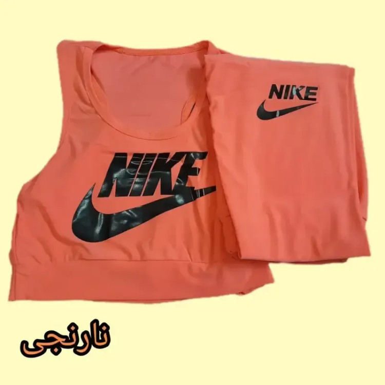 ست زنانه نیم تنه و ساپورت ورزشی جنس فیلامنت سایز 38 تا 48