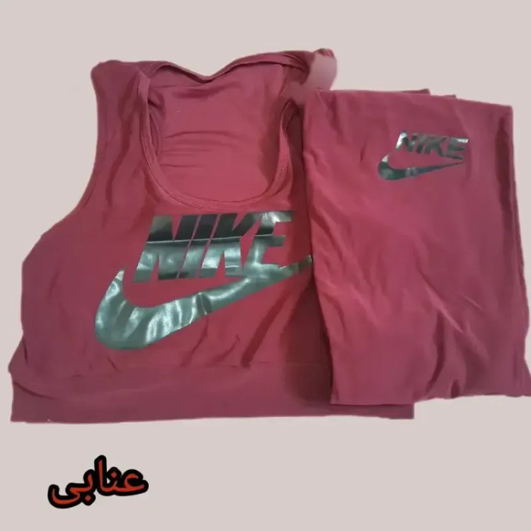 ست زنانه نیم تنه و ساپورت ورزشی جنس فیلامنت سایز 38 تا 48
