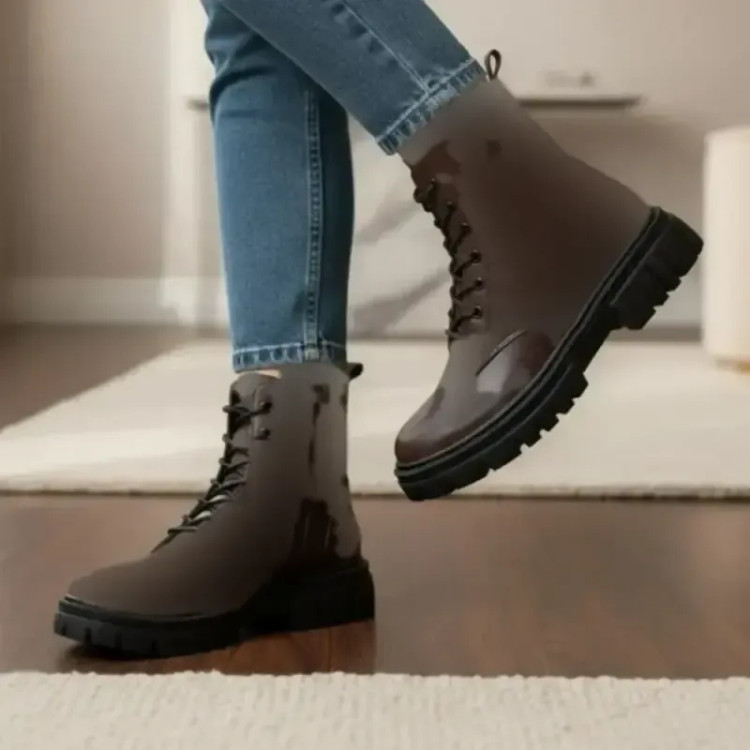 نیم بوت زنانه بندی بغل زیپ راحت و با کیفیت سایز 37 تا 40